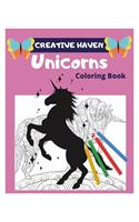 Creative Haven Unicorns Coloring Book