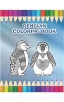 Penguin Coloring Book: Best Penguin Coloring Book For Penguin Lover, Adults, Teens (Animal Coloring Book)