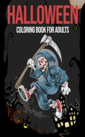 Halloween Coloring Book For Adults
