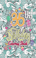 35th Birthday Coloring Book