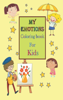 My Emotions Coloring Book For Kids