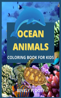 Ocean Animals Coloring Book For Kids