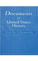 Documents in United States History