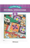 First-Place Math: Decimal Operations, Book B: Grade 5