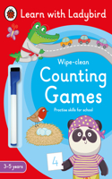 Counting Games: A Learn with Ladybird Wipe-clean Activity Book (3-5 years): Ideal for home learning (EYFS)(Learn with Ladybird)