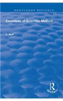Essentials of Scientific Method