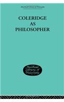 Coleridge as Philosopher