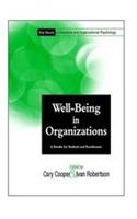 Well-being in Organizations