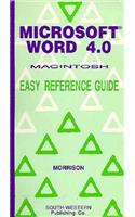 Microsoft Word 4.0, Macintosh