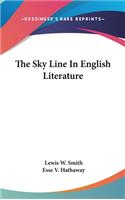 The Sky Line In English Literature
