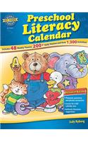 Rigby Best Teacher's Press: Reproducible Preschool Literacy Calendar: Reproducible Preschool Literacy Calendar