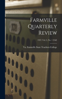 Farmville Quarterly Review; 1937