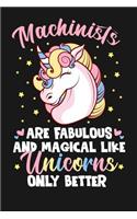 Machinists Are Fabulous And Magical Like Unicorns Only Better