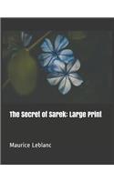 The Secret of Sarek: Large Print