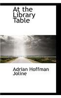 At the Library Table