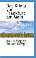 Das Klima Von Frankfurt Am Main