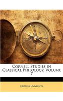 Cornell Studies in Classical Philology, Volume 7