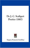 de J. C. Scaligeri Poetice (1887)