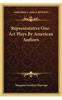Representative One-Act Plays By American Authors: (English)