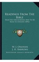 Readings from the Bible