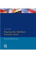 Paying For Welfare