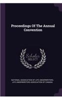 Proceedings Of The Annual Convention