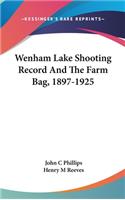 Wenham Lake Shooting Record And The Farm Bag, 1897-1925