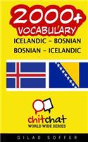 2000+ Icelandic - Bosnian Bosnian - Icelandic Vocabulary: (Icelandic)