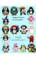 Penguin Careers Coloring Book