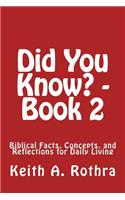 Did You Know - Book 2