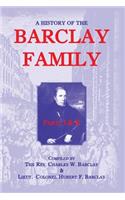 History of the Barclay Family, Parts 1 and 2