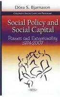 Social Policy & Social Capital