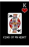 King Of My Heart: Unique Valentines Day Gift Ideas For Him, Romantic Wedding Anniversary Gifts For Husband, Small Notebook
