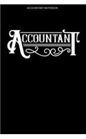 Accountant Notebook: 100 Pages - Blank Interior With Page Numbers - Accounting Journal