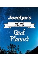 Jocelyn's 2020 Goal Planner: 2020 New Year Planner Goal Journal Gift for Jocelyn / Notebook / Diary / Unique Greeting Card Alternative