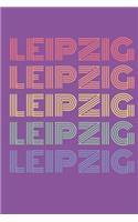 Leipzig: Notizbuch (120 Seiten Dot Grid Papier, Softcover)