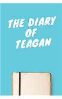 The Diary Of Teagan A beautiful personalized