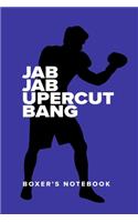 Jab Jab Uppercut Bang - Boxer's Notebook