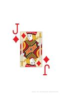 Jack Of Diamonds: Poker Card Notebook With Lined College Ruled Paper For Work, Home Or School. Cool Notepad Journal For Taking Notes, Diaries Or Journaling For Poker 