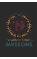 19 Years Of Being Awesome
