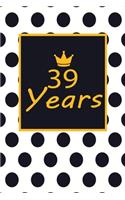 39 years