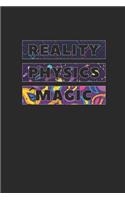 Reality Physics Magic: Blank Lined Notebook (6" x 9" - 120 pages) Simple Physics Notebook for Daily Journal, Diary, and Gift