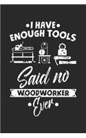 I have enough Tools said no woodworker ever