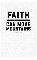 Faith Can Move Mountains