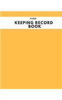 Farm Record Keeping Book