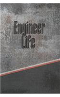 Engineer Life: Personalized Weekly Action Planner, Featuring 120 Pages 6x9