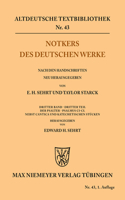 Notkers des Deutschen Werke