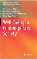 Well-Being in Contemporary Society