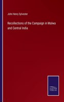 Recollections of the Campaign in Malwa and Central India