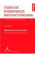 Monetary Policy Rules